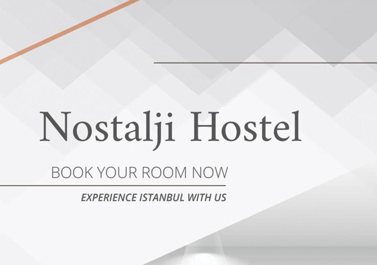 Nostalji Hostel Istanbul Exterior foto